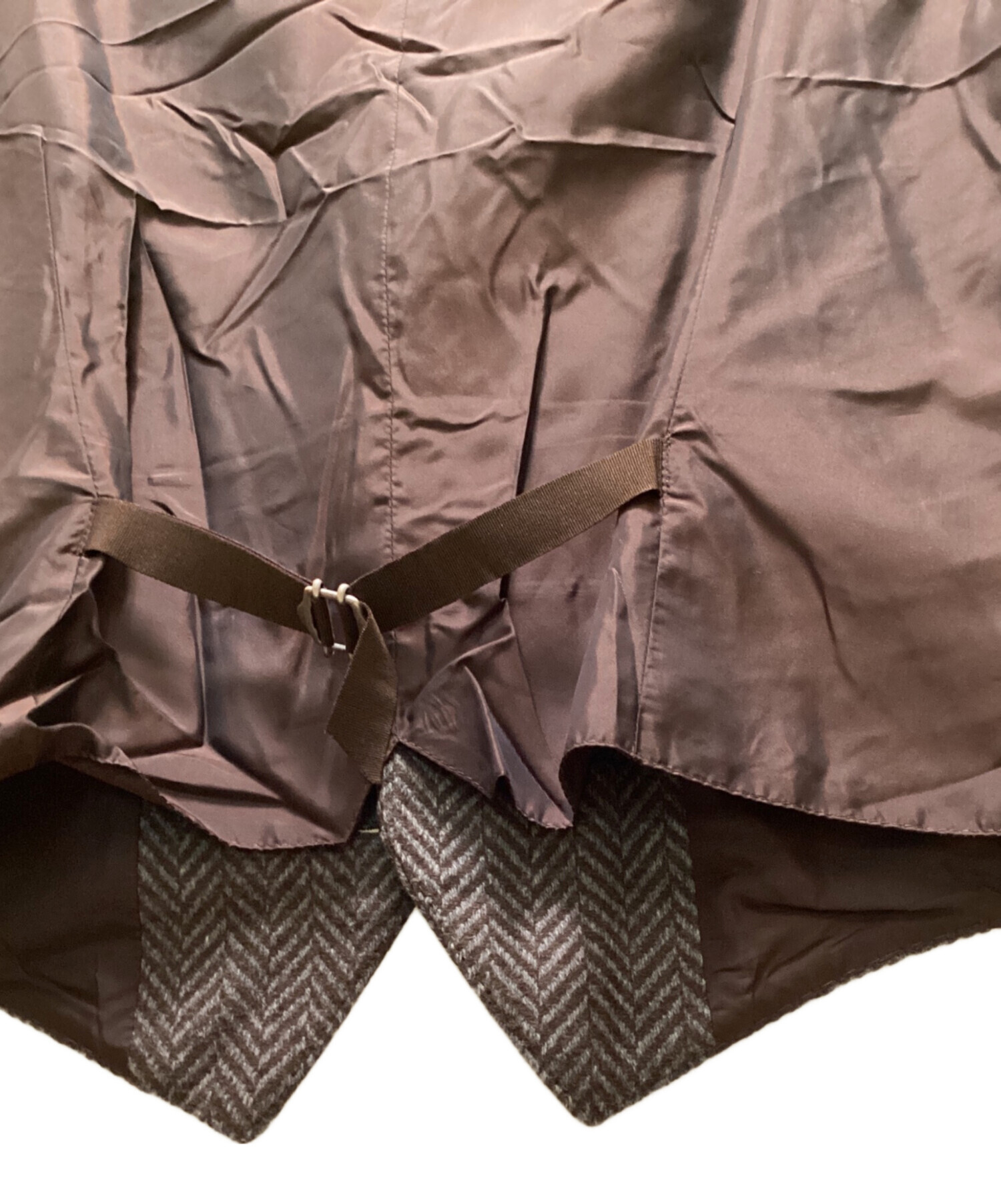 中古・古着通販】TAGLIATORE (タリアトーレ) BRIAN/F ヘリンボーンジレ