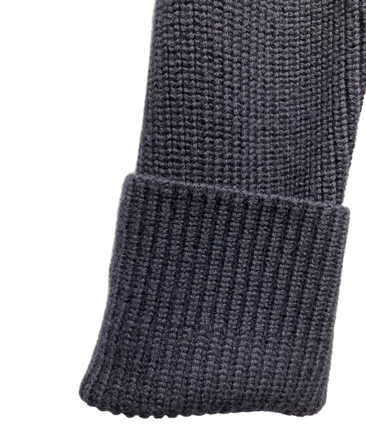 【未使用】ZANONE グレー リブ編み カーディガン 中古・古着通販】Zanone (ザノーネ) ローゲージメリノウール