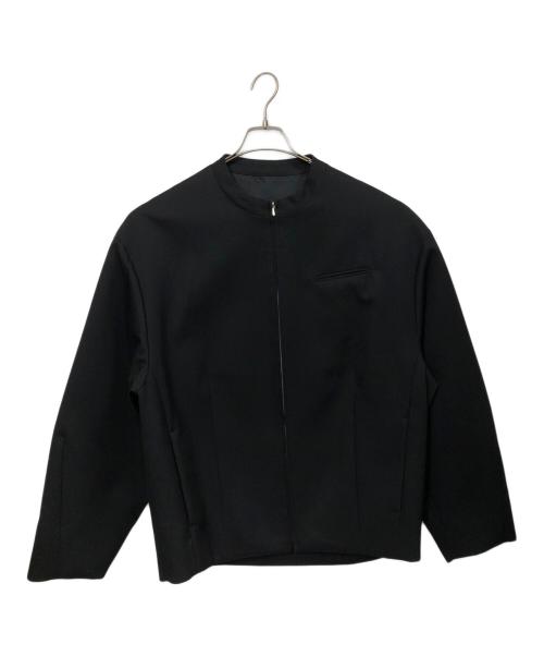 中古・古着通販】ssstein (シュタイン) ANGULAR ZIP JACKET ブラック