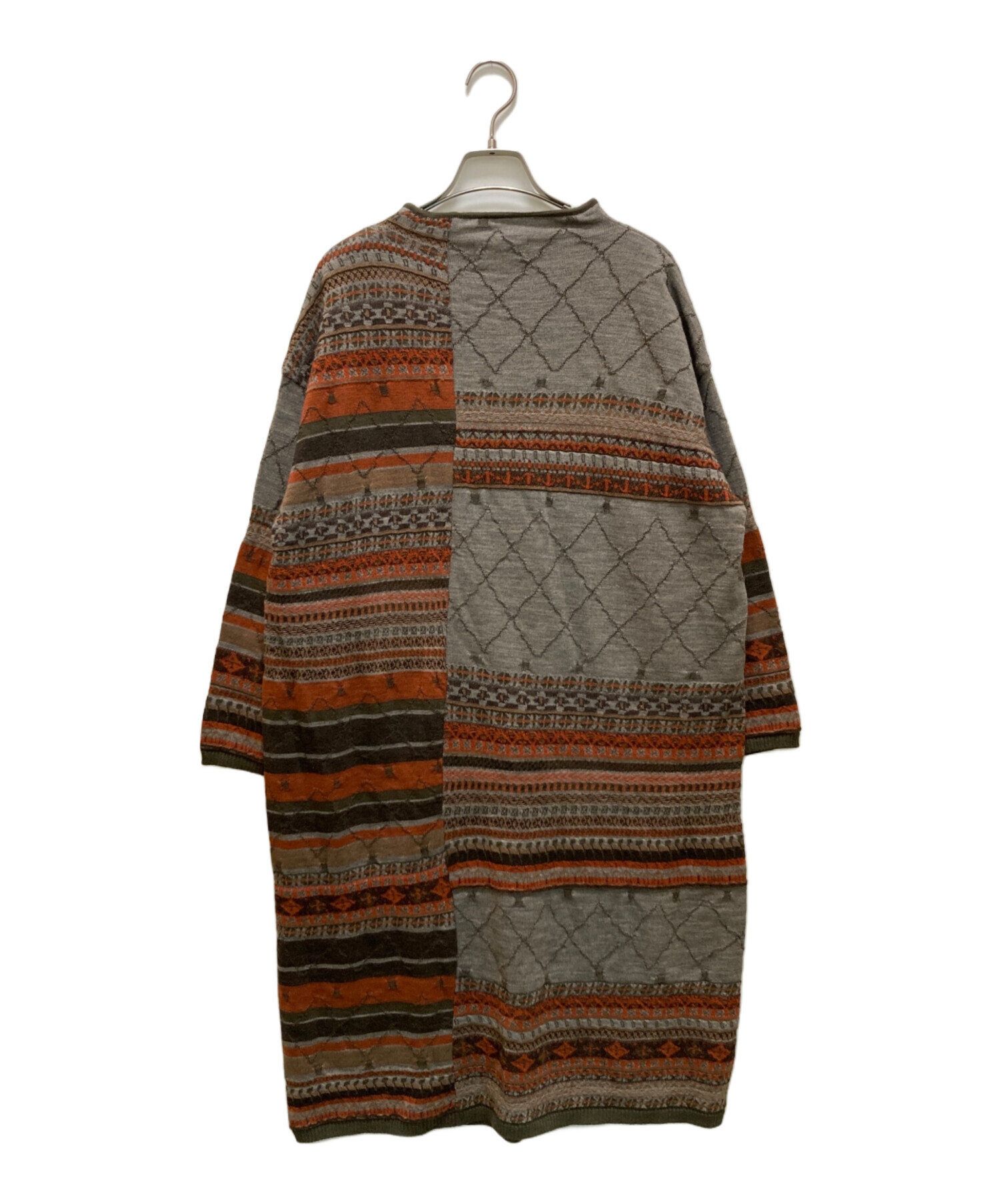 中古・古着通販】FUGA FUGA (フーガフーガ) 総柄ウールリネンニット