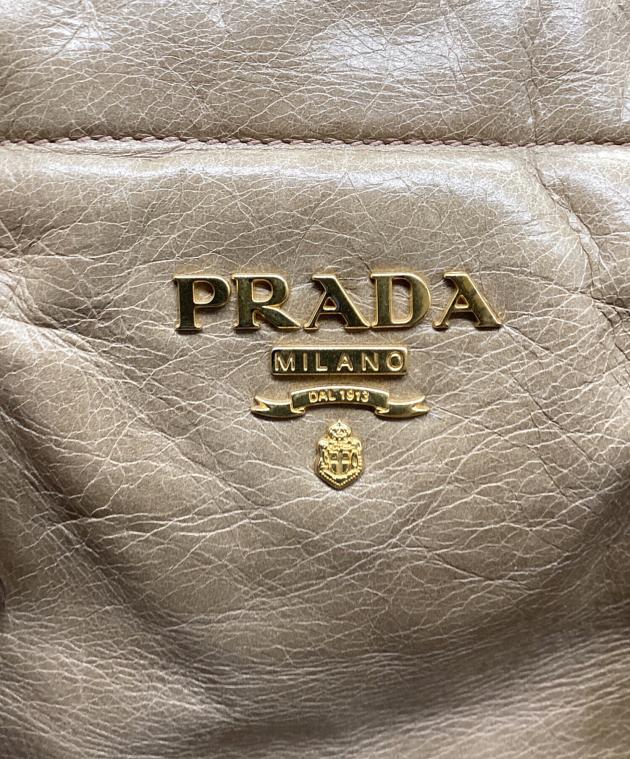 中古・古着通販】PRADA (プラダ) 2WAYバッグ ベージュ｜ブランド・古着