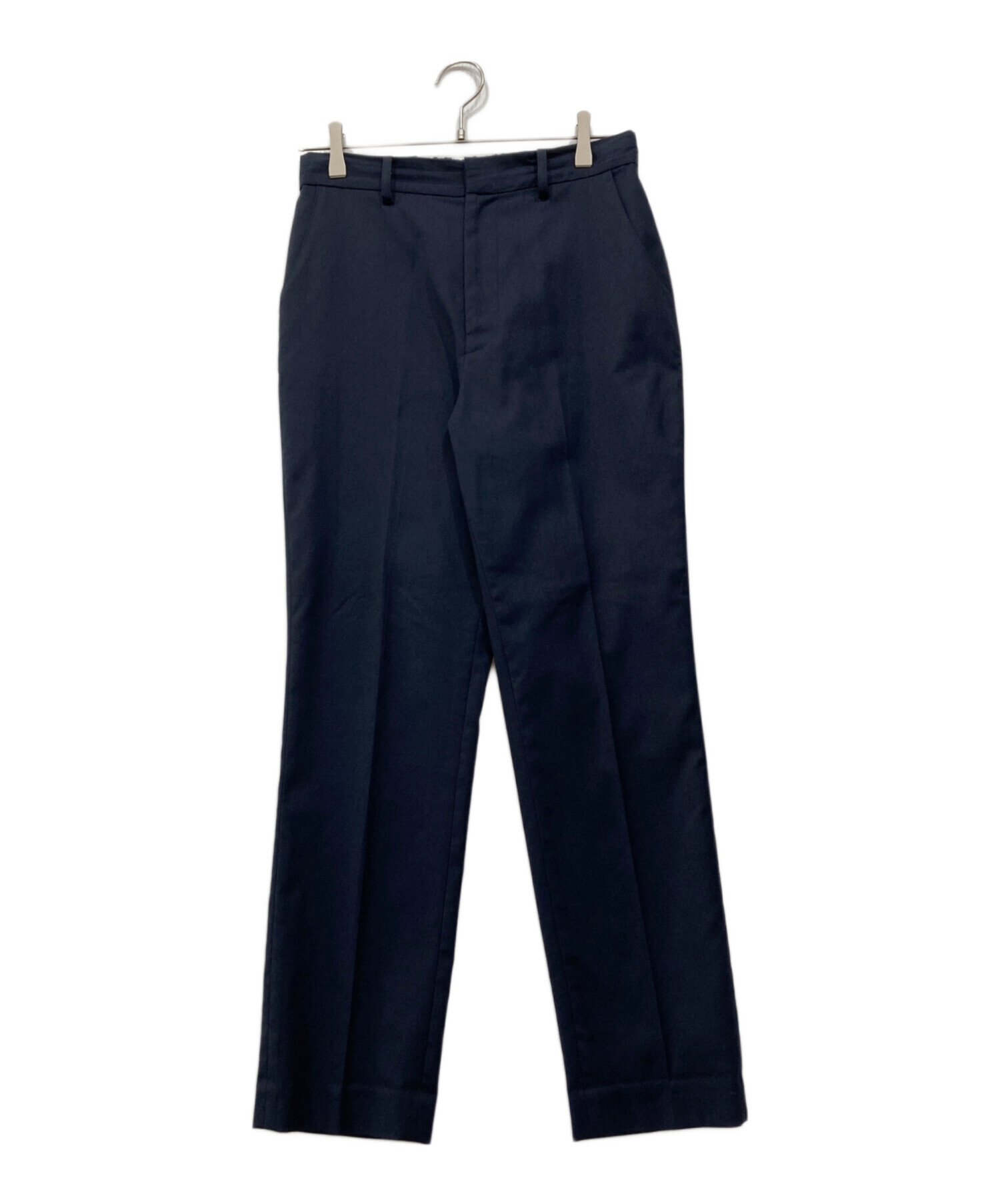 中古・古着通販】SOEJU (ソージュ) サイドタックワイドパンツ ネイビー