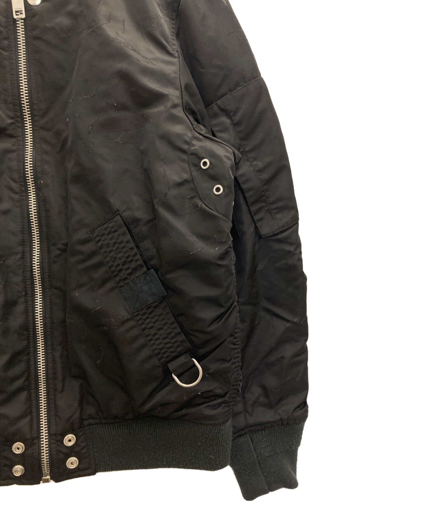 中古・古着通販】DIESEL (ディーゼル) ダメージ加工リバーシブル