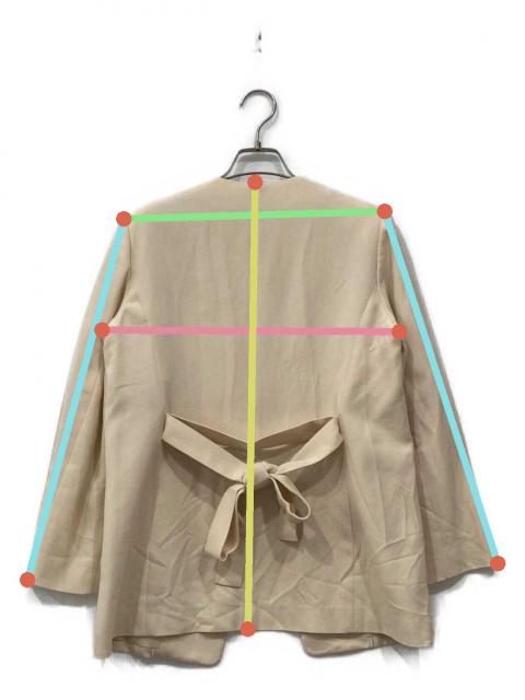 中古・古着通販】ANAYI (アナイ) コットンダブルクロスノーカラー