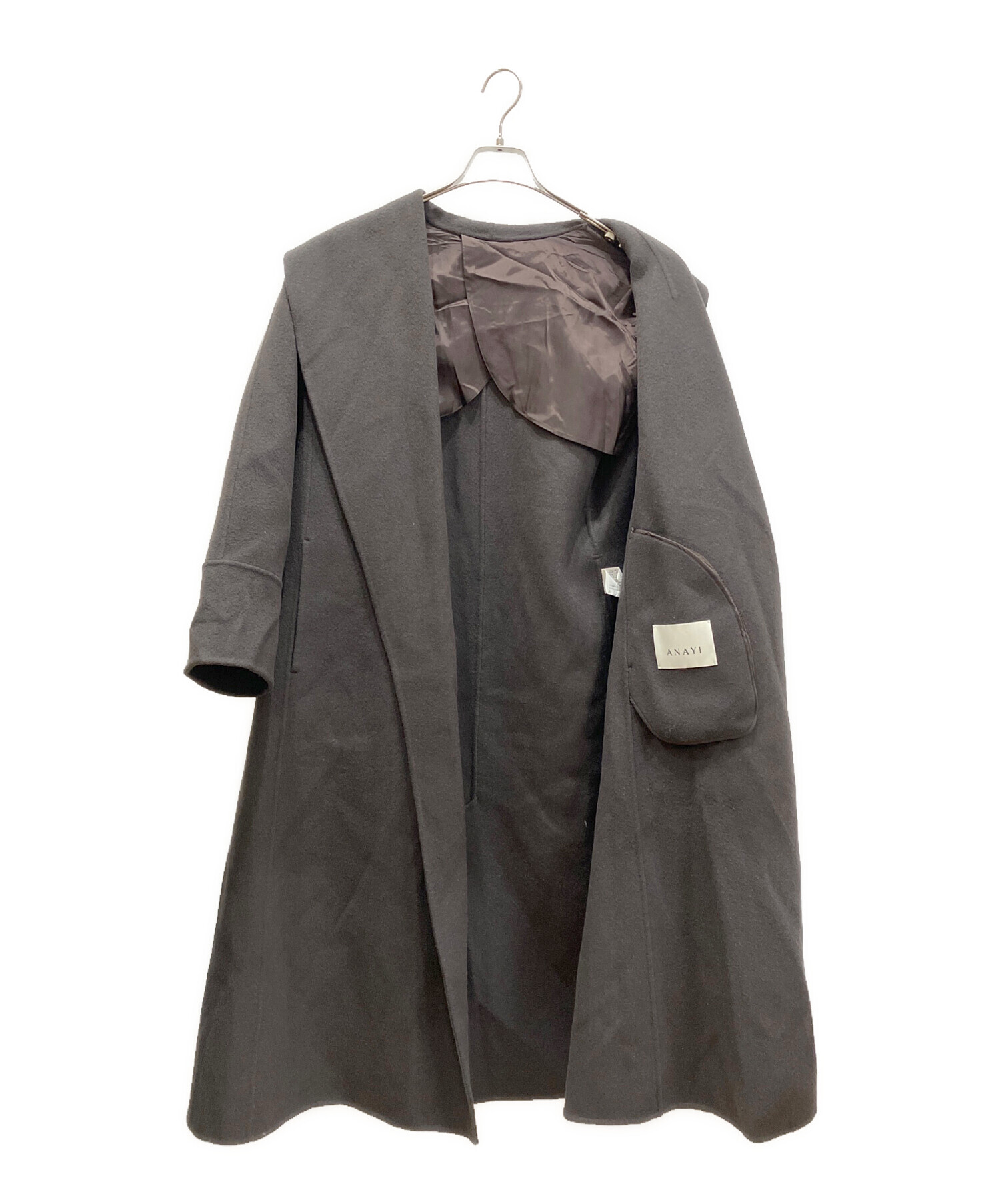 中古・古着通販】ANAYI (アナイ) シャルムビーバーショールカラー