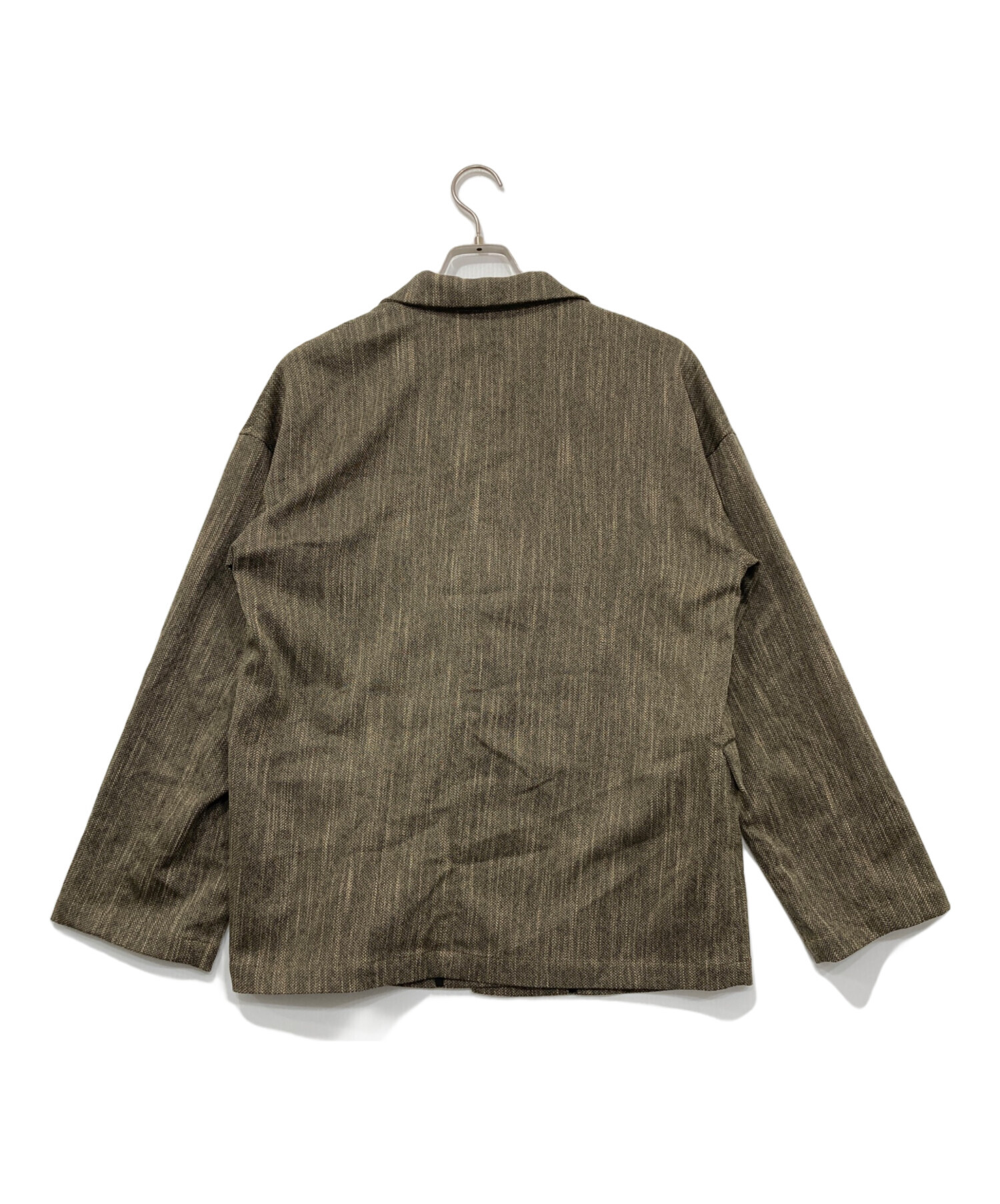 中古・古着通販】crewre (クルー) ツイーディヘリンボンジャケット