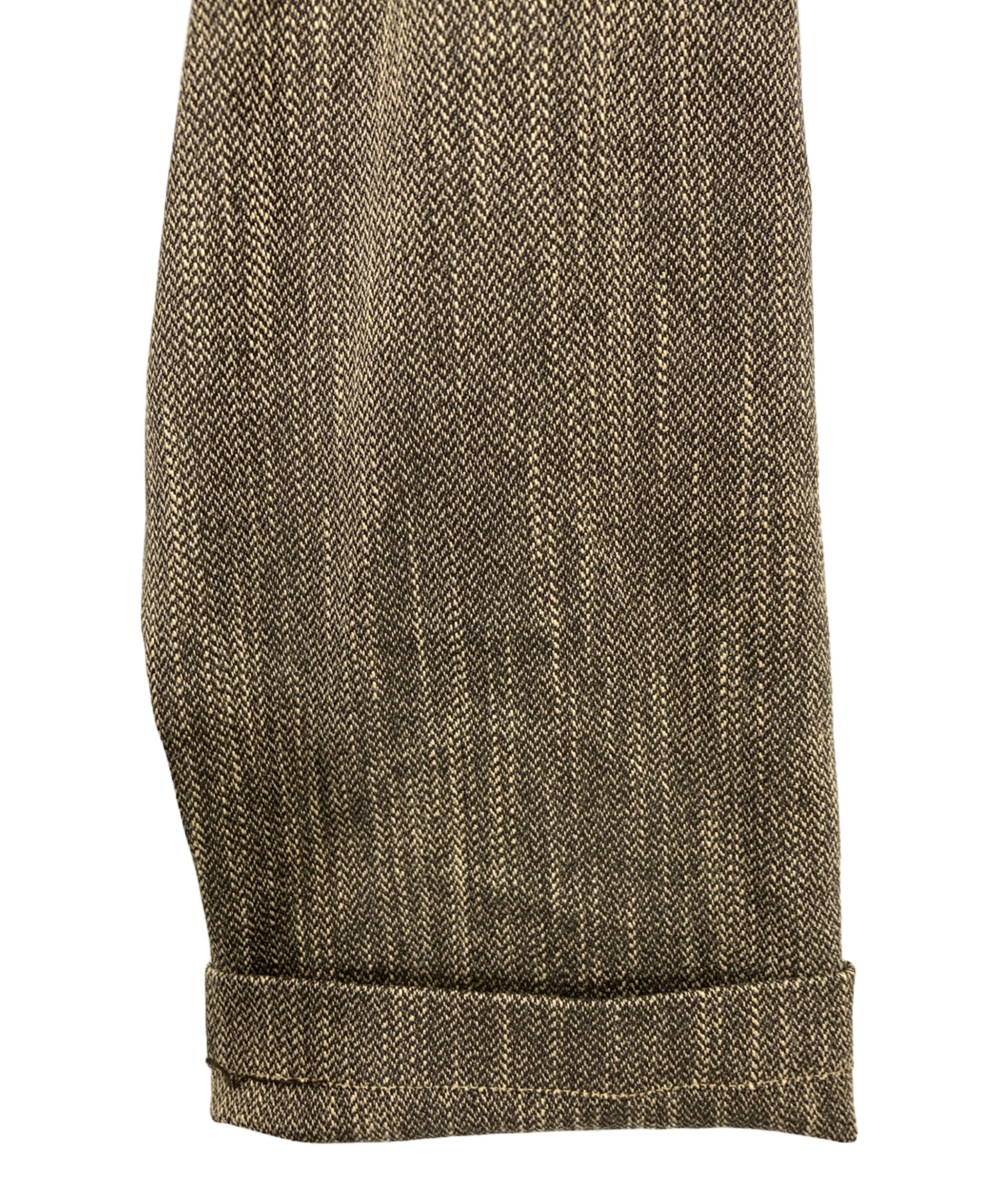 中古・古着通販】crewre (クルー) ツイーディヘリンボンジャケット