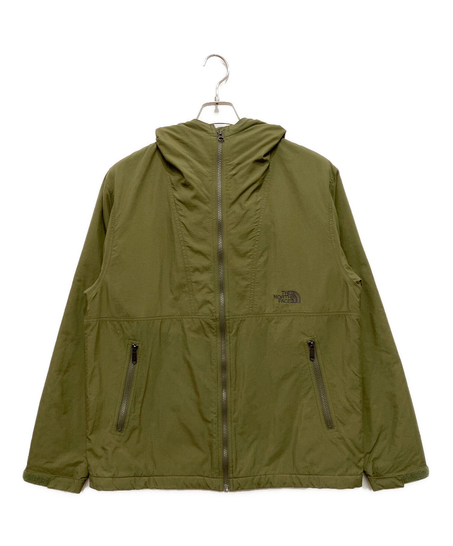 美品 LサイズThe North Face コンパクトノマドジャケット オリーブ 中古・古着通販】THE NORTH FACE (ザ ノース フェイス) コンパクト