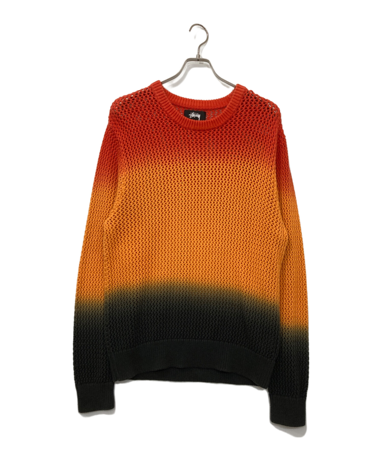 STUSSY ステューシー ニット・セーター L その他（柄物・カラフル） 【古着】【中古】【送料無料】 中古・古着通販】stussy (ステューシー) Pigment Dyed Loose Gauge