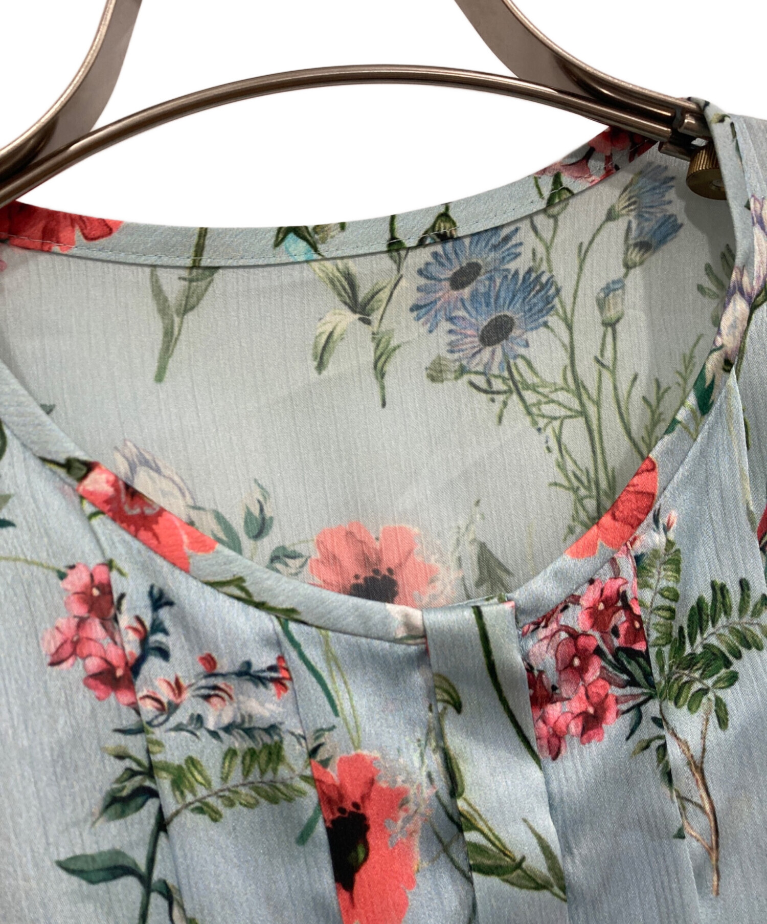 中古・古着通販】ANAYI (アナイ) ボタニカルフラワープリントクルー