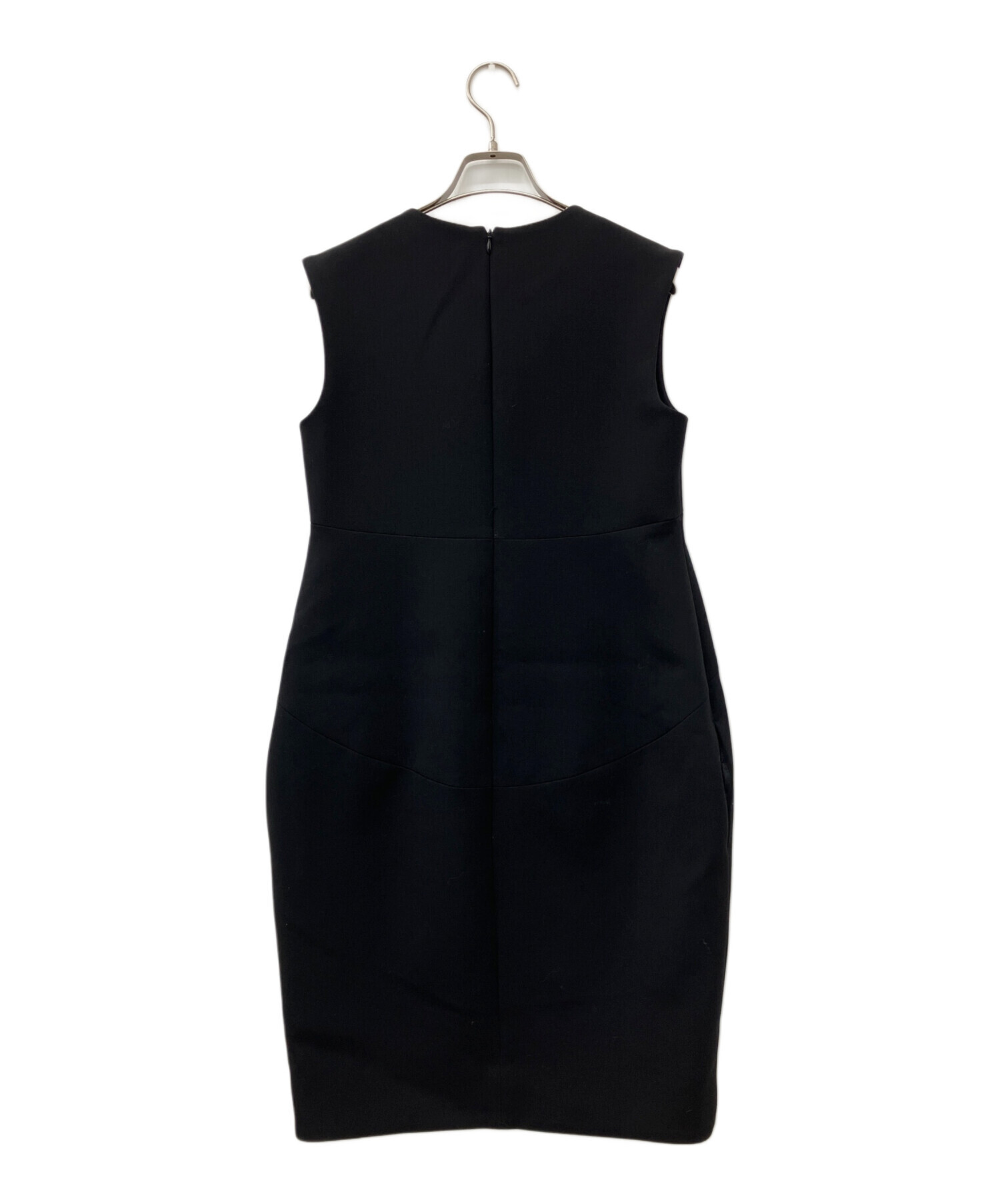 美品✨YOKO CHAN黒のノースリーブタイトワンピース38 中古・古着通販】YOKO CHAN (ヨーコチャン) パール付ノースリーブ