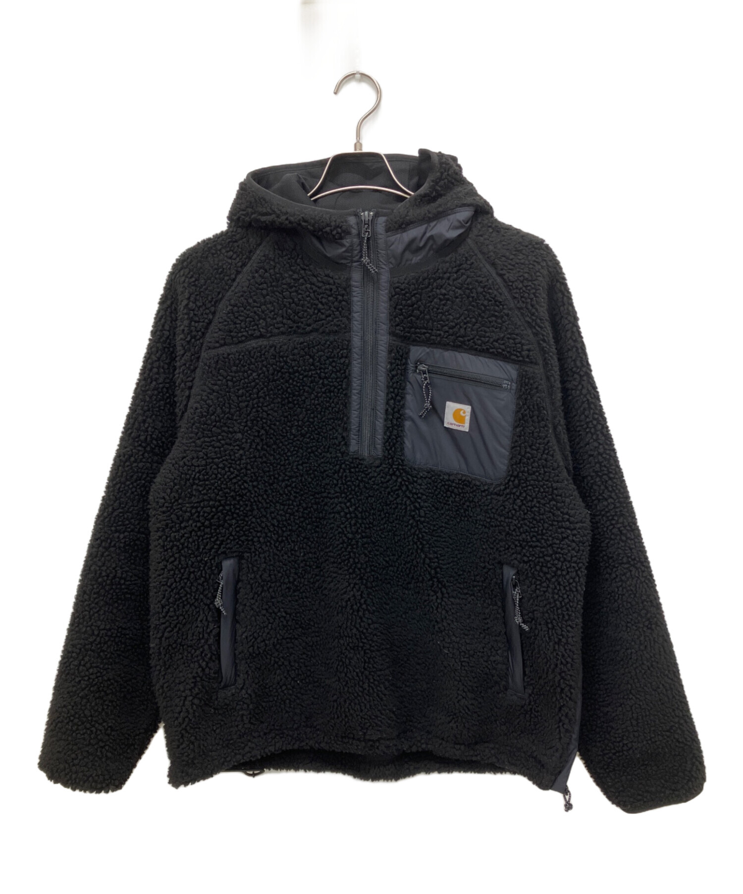 あ*け様 carhartt フリースパーカー Sサイズ 中古・古着通販】CarHartt (カーハート) ボアフリースプルオーバー