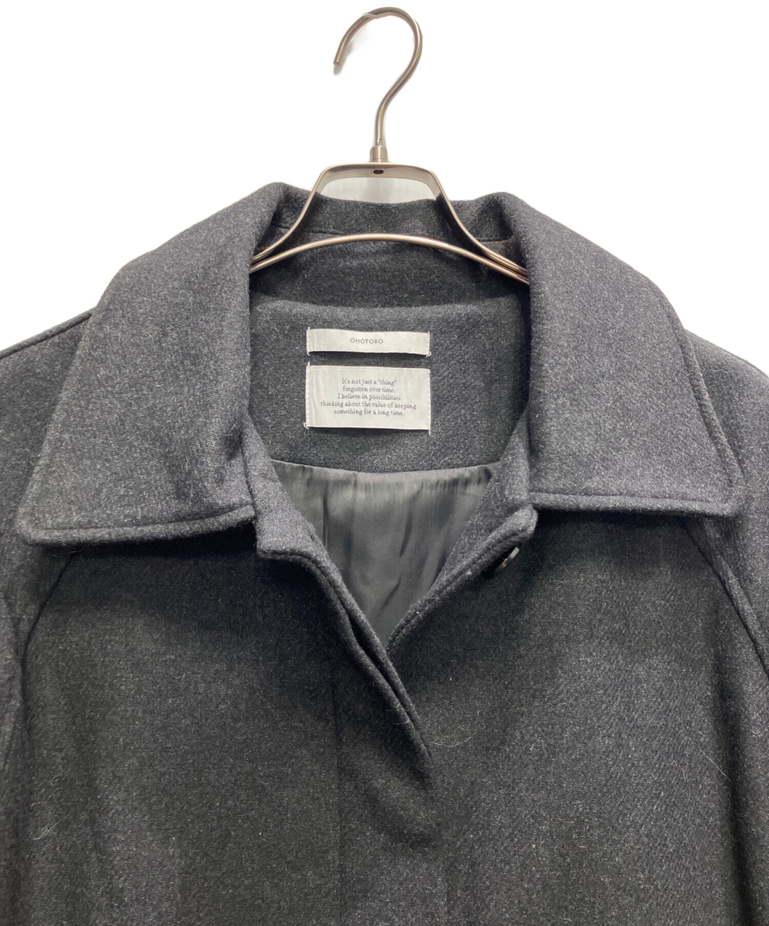 中古・古着通販】OHOTORO (オオトロ) DUBLIN COAT グレー サイズ:FREE