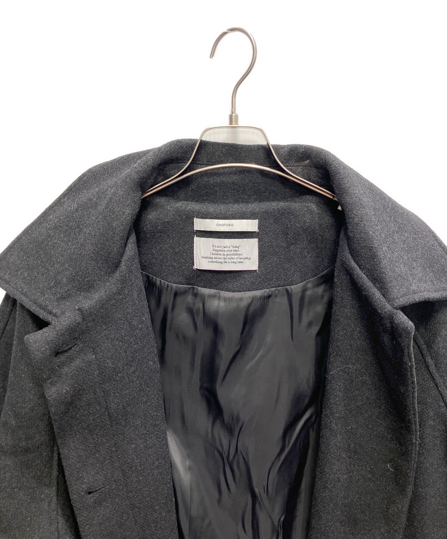 中古・古着通販】OHOTORO (オオトロ) DUBLIN COAT グレー サイズ:FREE