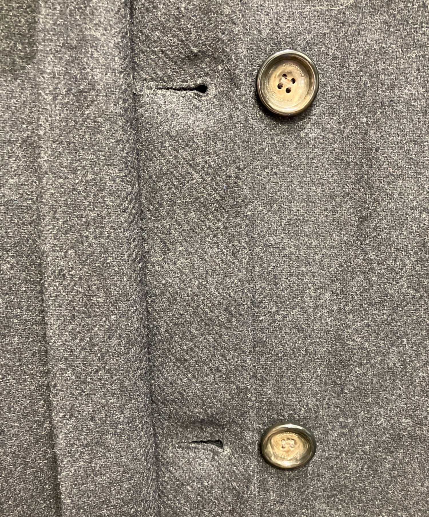 中古・古着通販】OHOTORO (オオトロ) DUBLIN COAT グレー サイズ:FREE
