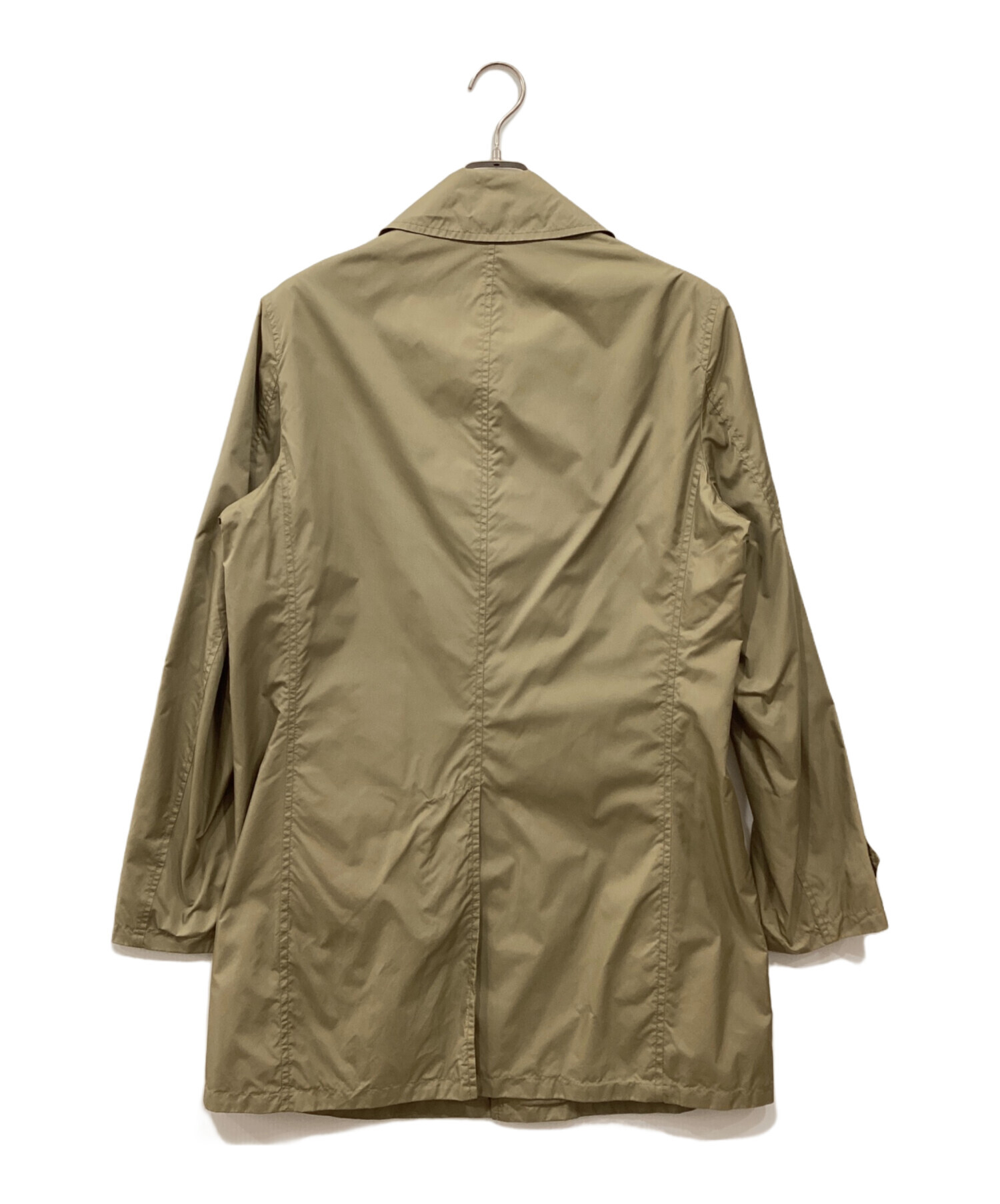 中古・古着通販】ASPESI (アスペジ) ステンカラーコート ベージュ