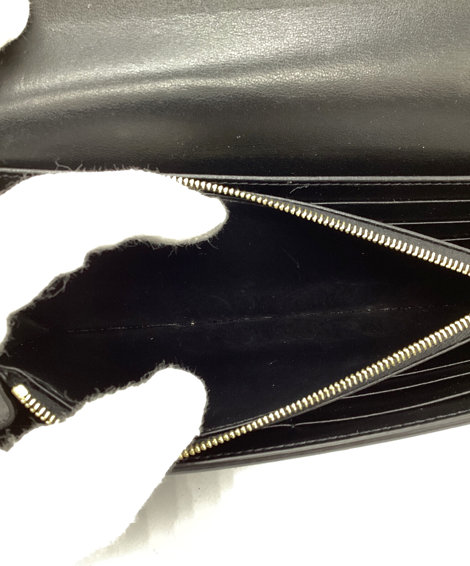 中古・古着通販】CELINE (セリーヌ) ラージフラップウォレット 