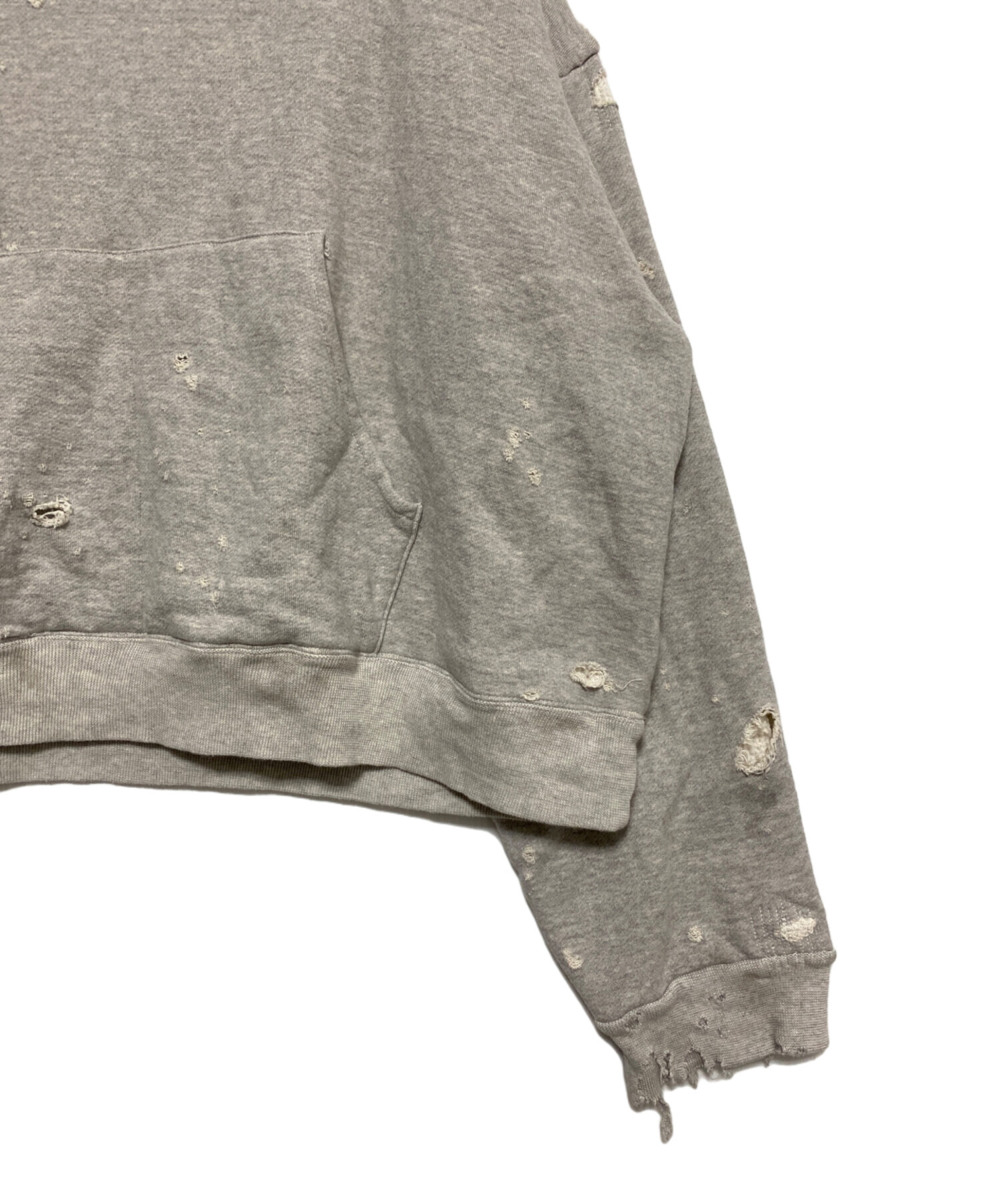 中古・古着通販】READYMADE (レディメイド) DOUBLE FACE HOODIE グレー 
