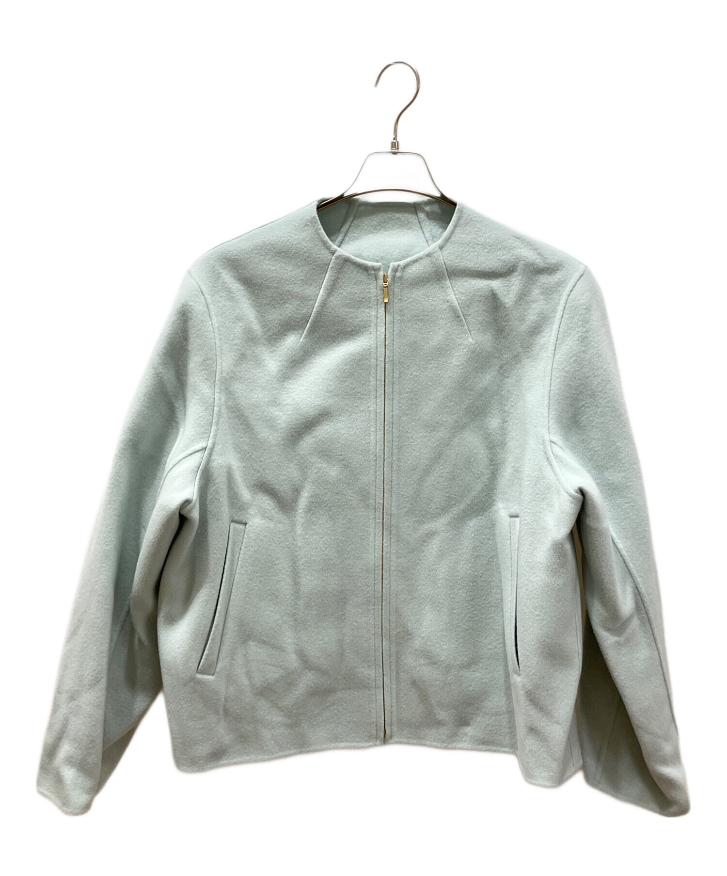 中古・古着通販】23区 (ニジュウサンク) ウールリバーショートブルゾン