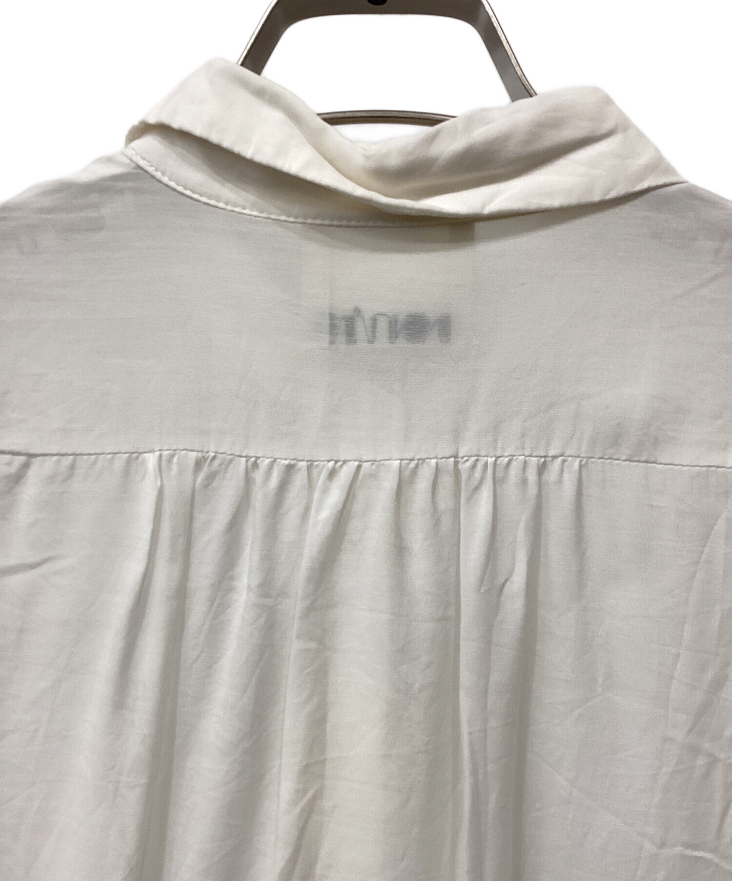 中古・古着通販】Conte (コンテ) キュプラシルク シャツ ホワイト