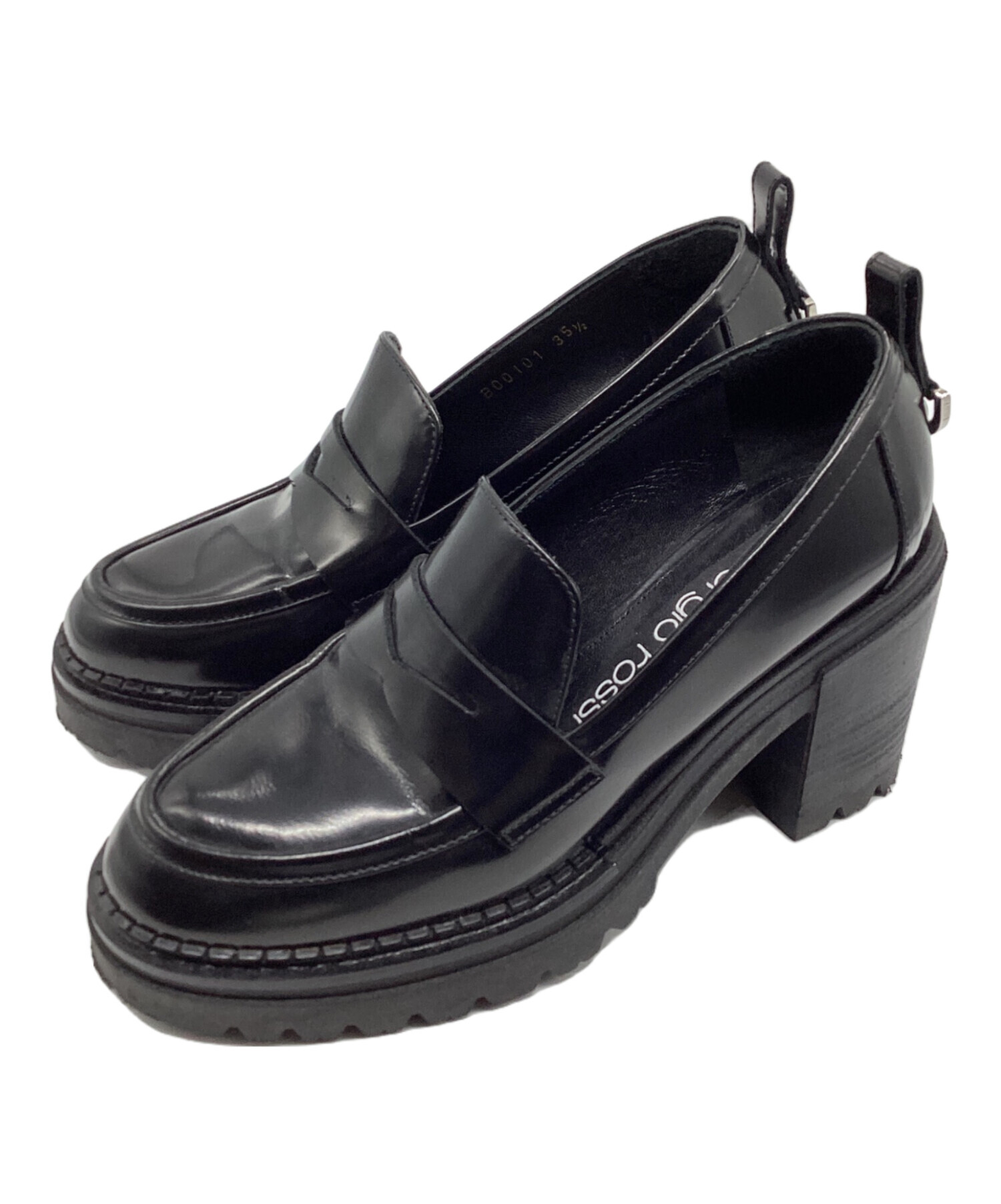 中古・古着通販】sergio rossi (セルジオロッシ) ブラッシュドレザー