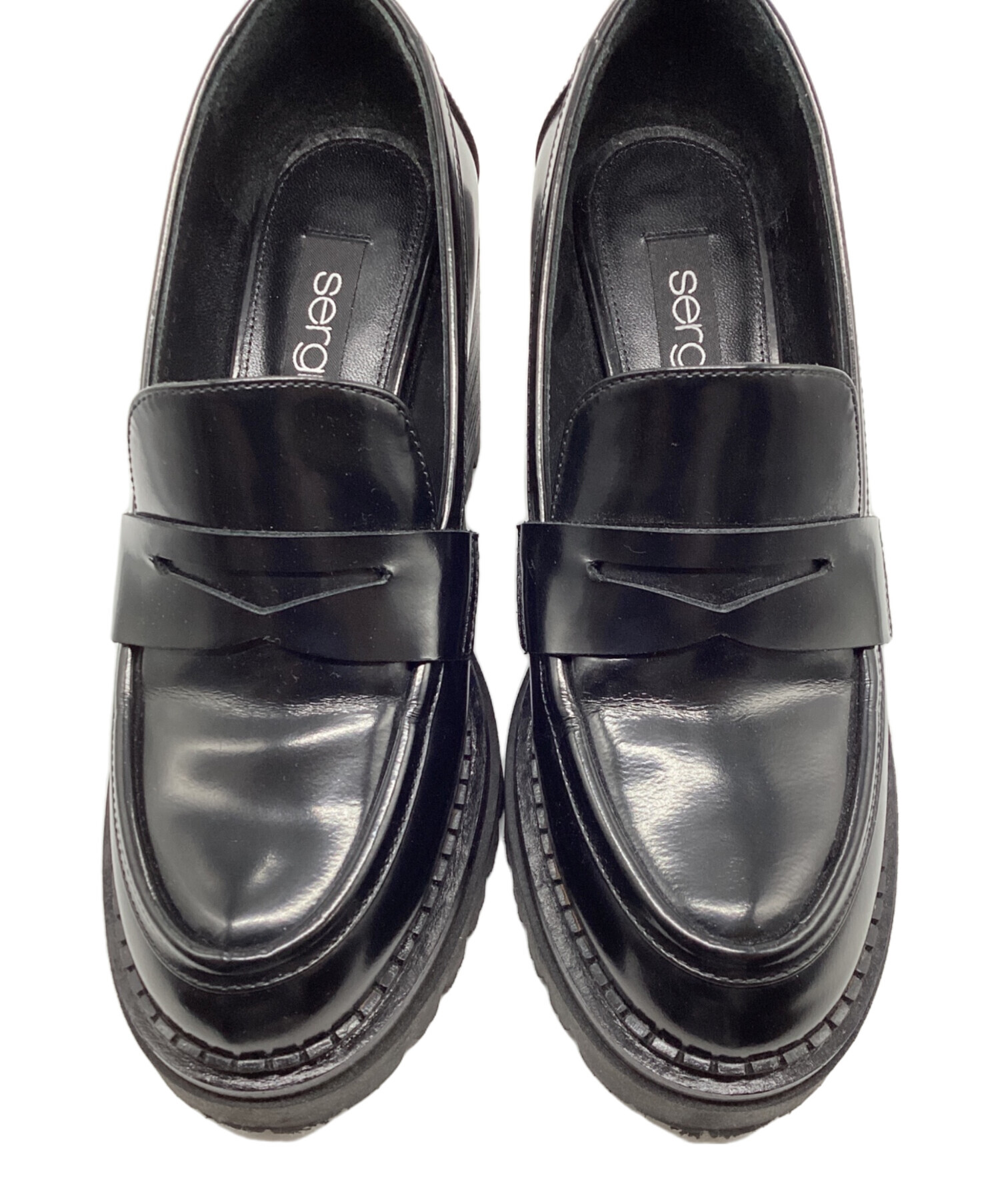 中古・古着通販】sergio rossi (セルジオロッシ) ブラッシュドレザー