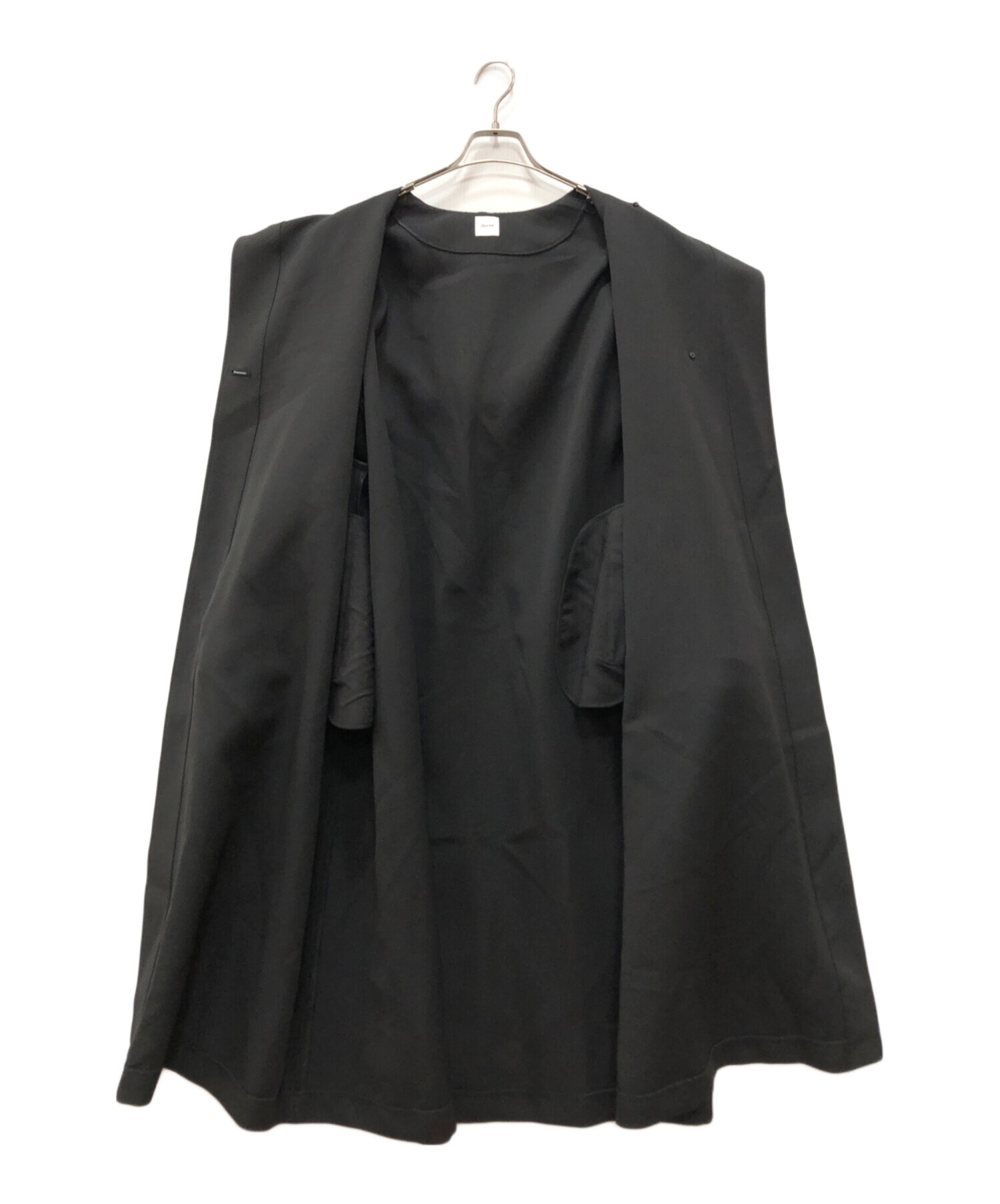 deres デレスswitch neck feather long coat 中古・古着通販】deres (デレス) switch neck feather long coat
