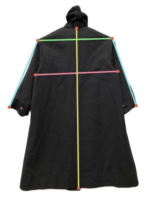 deres デレスswitch neck feather long coat 中古・古着通販】deres (デレス) switch neck feather long coat
