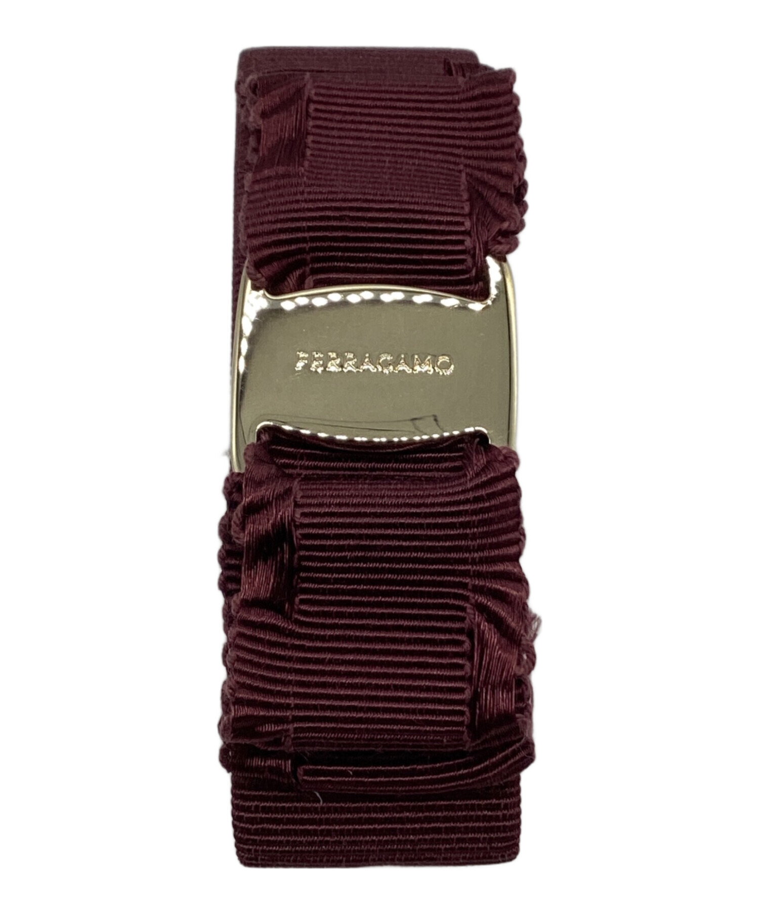 中古・古着通販】Ferragamo (フェラガモ) ヴァラリボンバレッタ