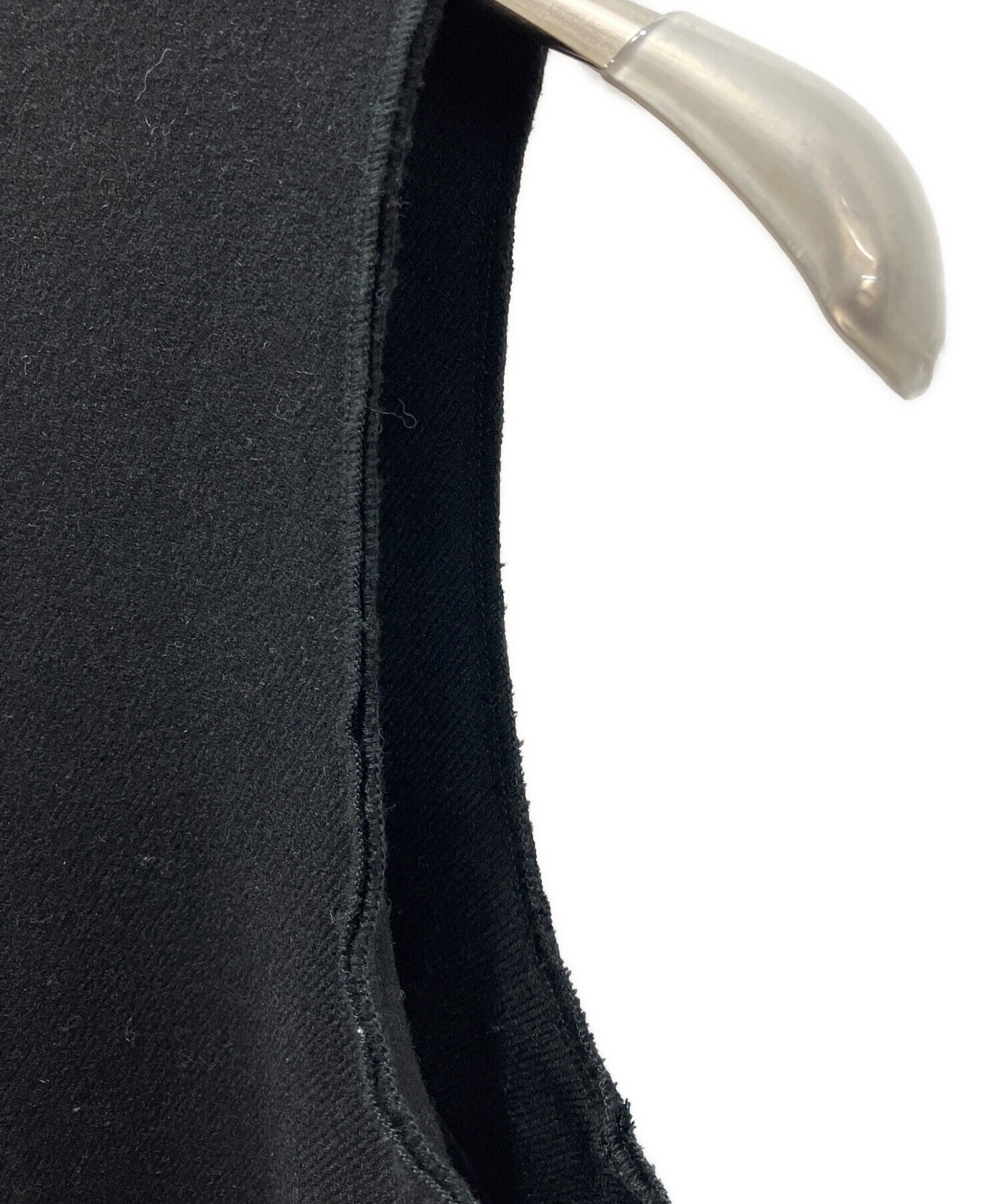 CLANE ノースリーブ黒ワンピース 中古・古着通販】CLANE (クラネ) フレアノースリーブワンピース