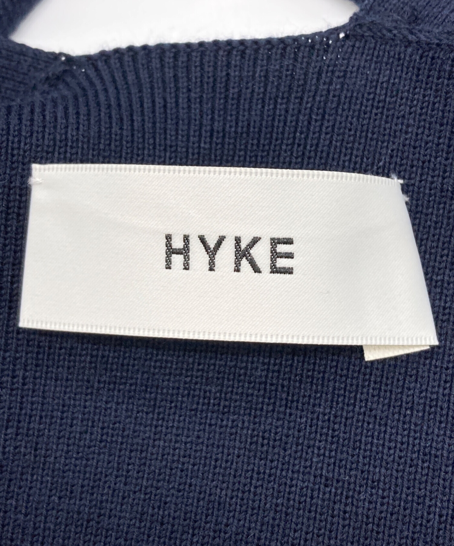 中古・古着通販】HYKE (ハイク) ニットビスチェ ネイビー サイズ