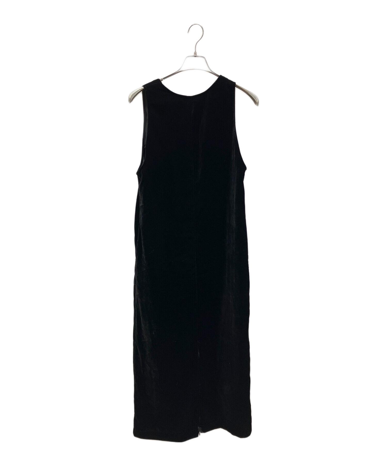 中古・古着通販】anuke (アンヌーク) ベロアバルーンワンピース