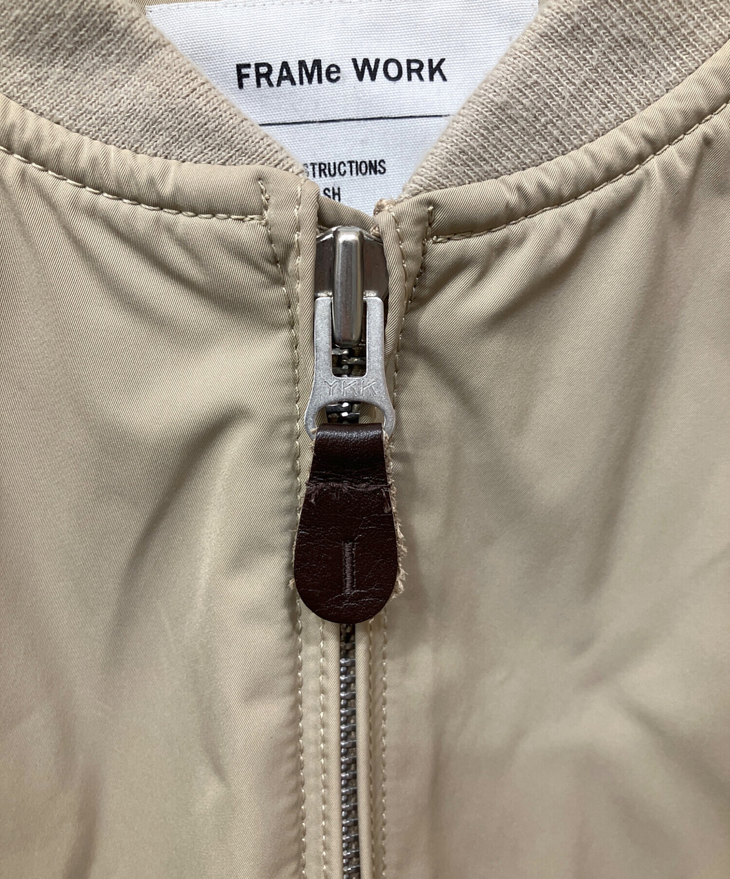 中古・古着通販】FRAMeWORK (フレームワーク) LIMONTA ZIP ブルゾン