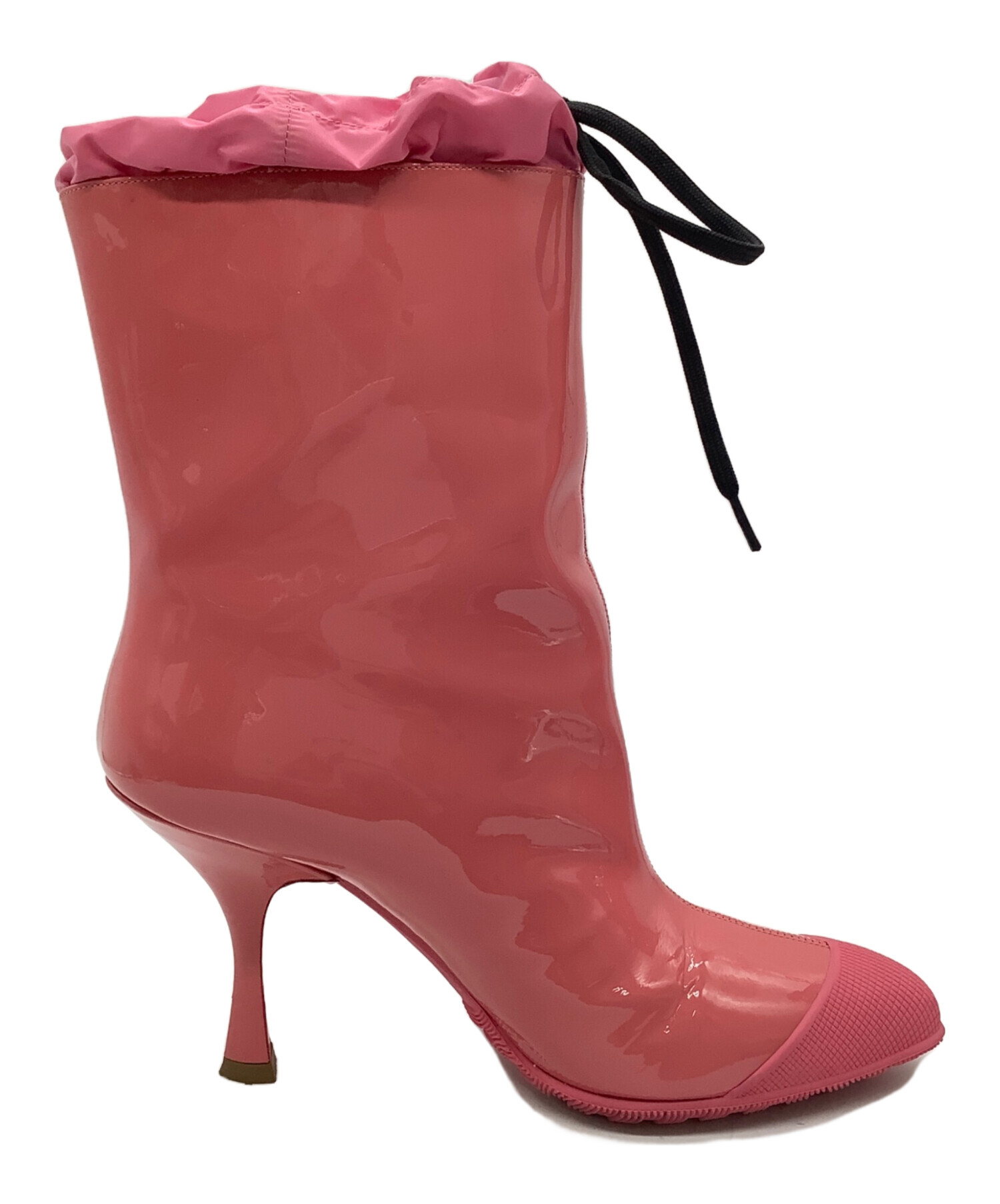 中古・古着通販】MIU MIU (ミュウミュウ) ピンヒールエナメルブーツ