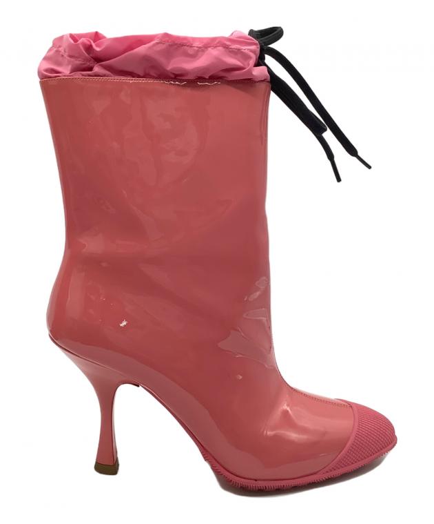 中古・古着通販】MIU MIU (ミュウミュウ) ピンヒールエナメルブーツ