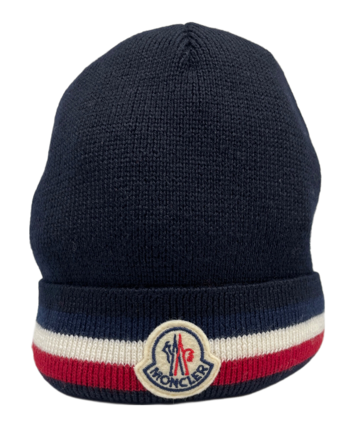 中古・古着通販】MONCLER (モンクレール) ワッペンロゴ コットンニット