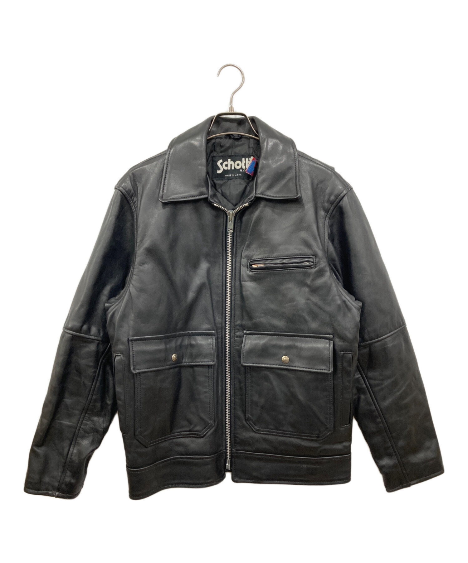 中古・古着通販】Schott (ショット) レザートラッカージャケット