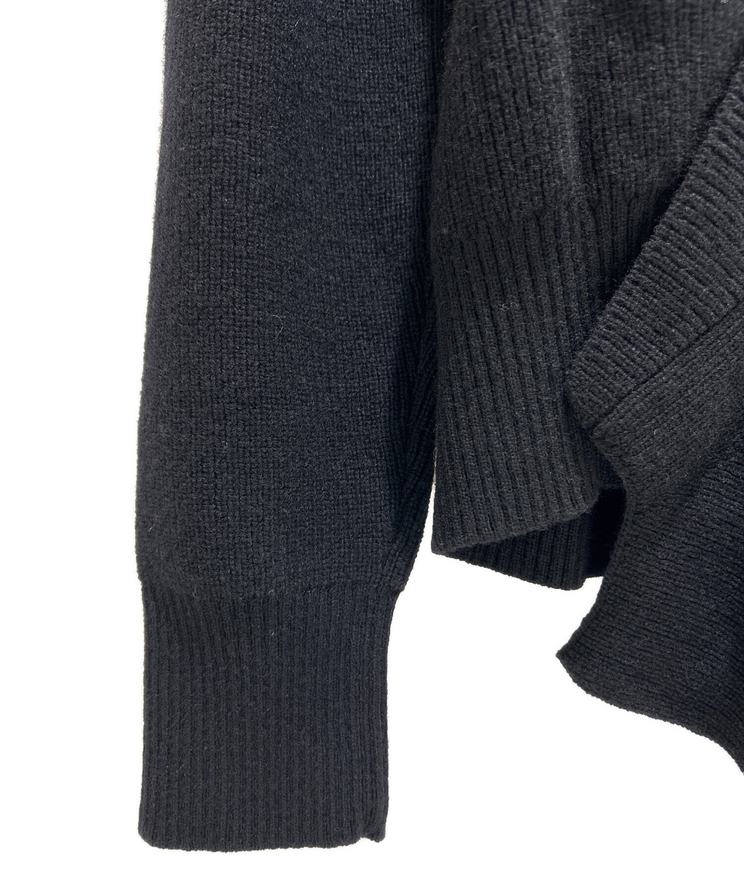 中古・古着通販】sacai (サカイ) カーディガン ブラック サイズ