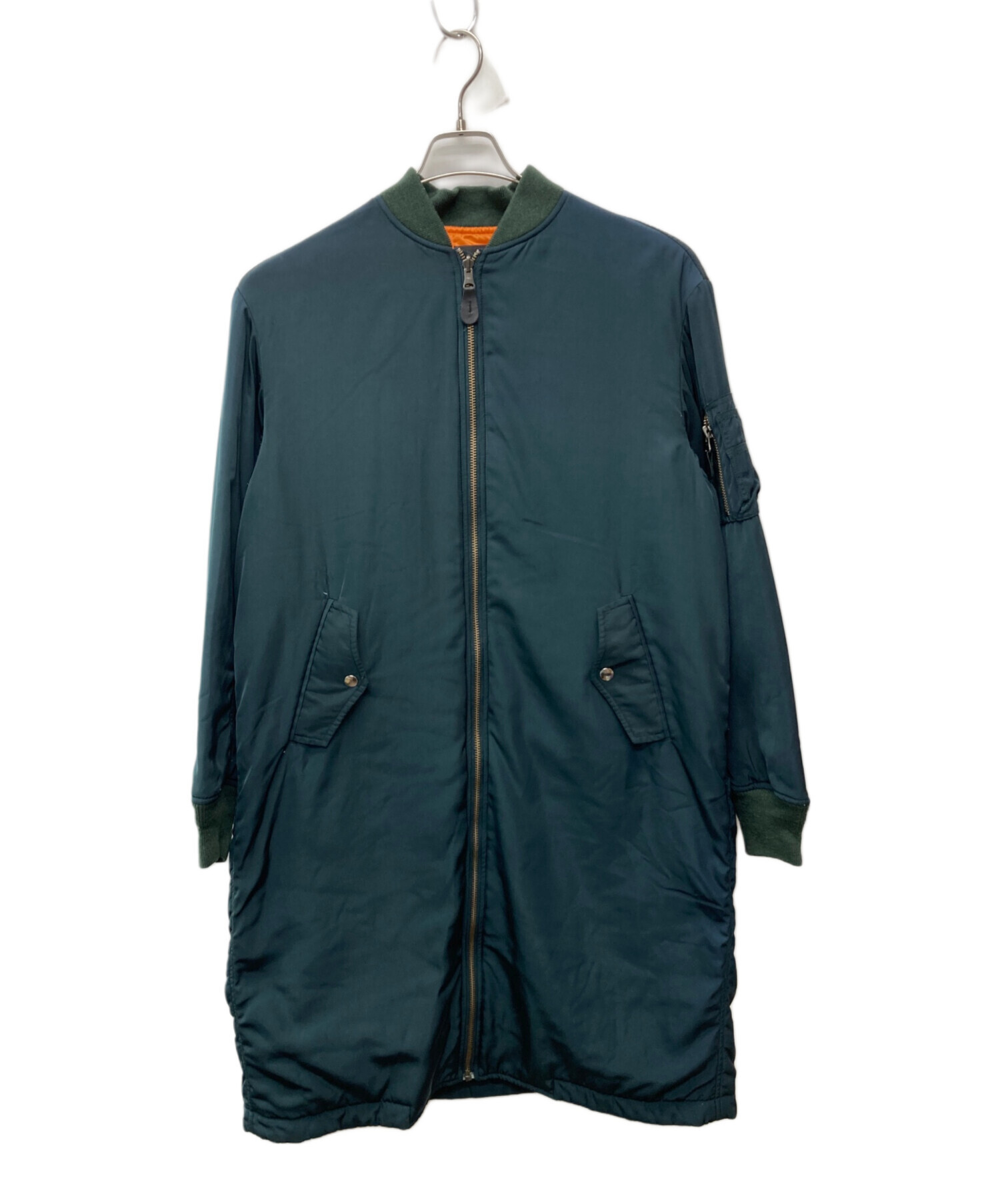 中古・古着通販】G.V.G.V (ジーヴィージーヴィー) LACE UP MA-1 COAT 