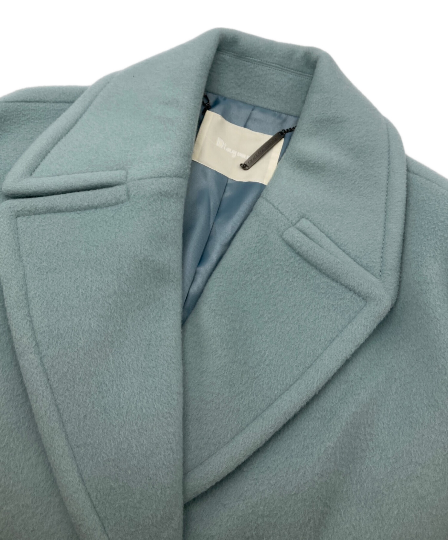 中古・古着通販】Diagram (ダイアグラム) フォックスハーフピーコート