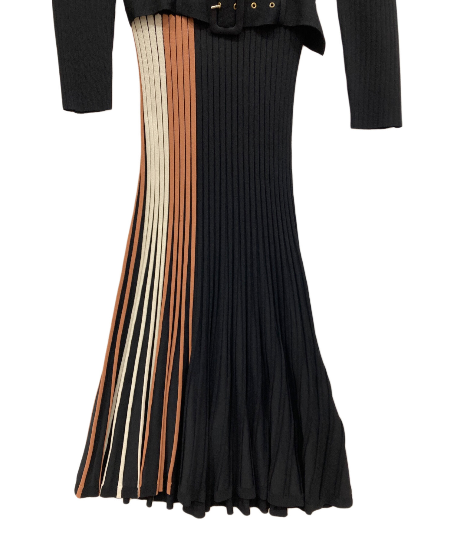 中古・古着通販】Diagram (ダイアグラム) スカーフネックニット