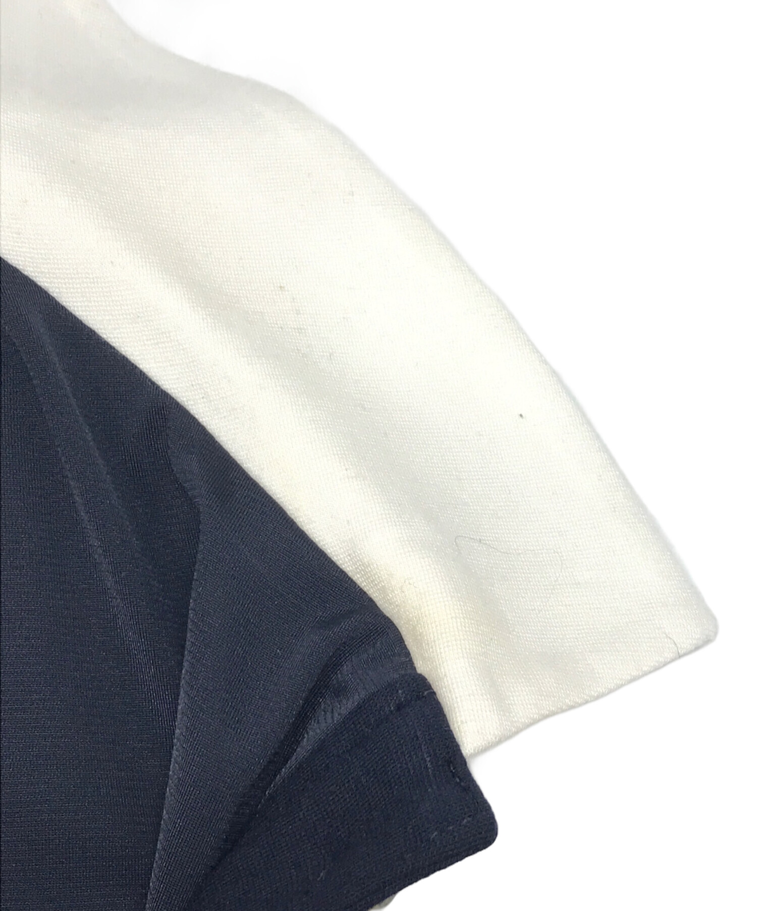中古・古着通販】Rene (ルネ) パールボタンシフォン切替ワンピース 