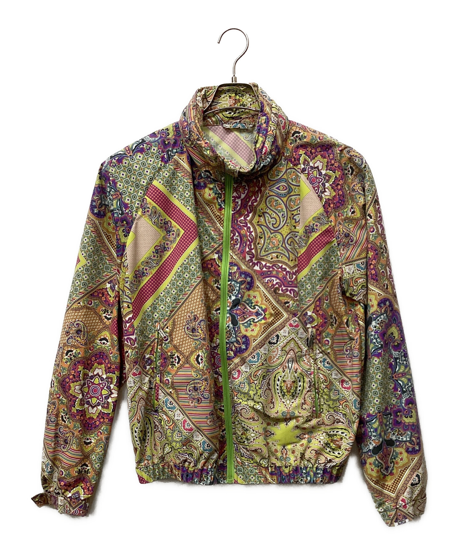 中古・古着通販】ETRO (エトロ) 総柄ナイロンジャケット マルチカラー