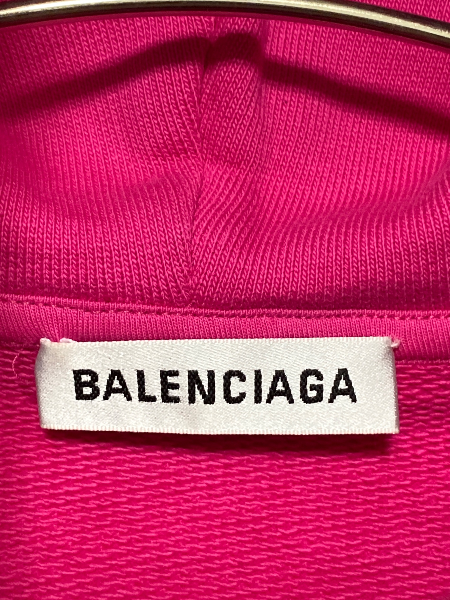 中古・古着通販】BALENCIAGA (バレンシアガ) ロゴプリントパーカー