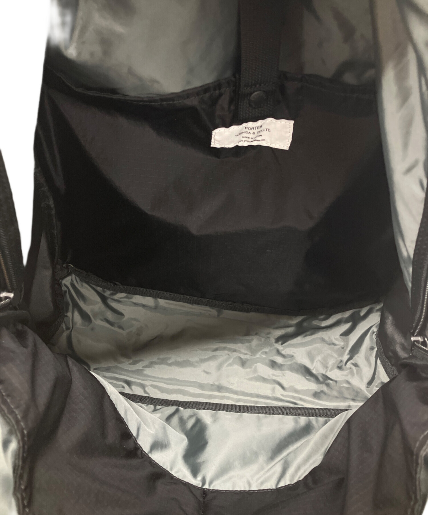中古・古着通販】PORTER (ポーター) DOUBLE PACK DAYPACK(L) ブラック 