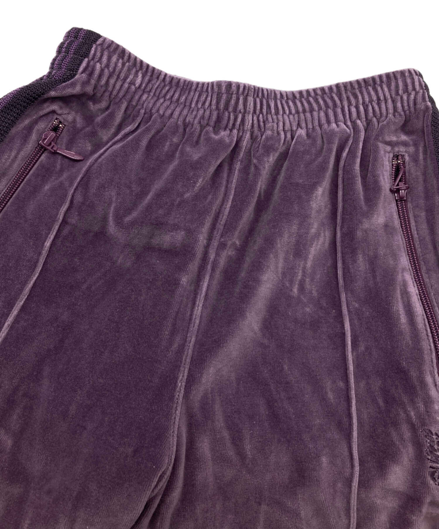 中古・古着通販】Needles (ニードルズ) ベロアトラックパンツ パープル