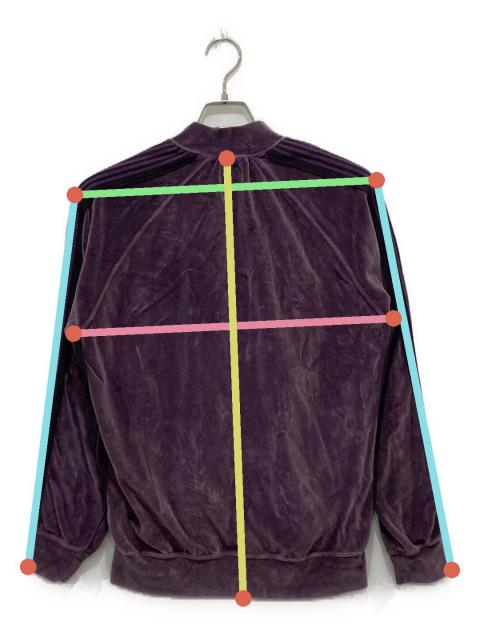 中古・古着通販】Needles (ニードルズ) ベロアトラックジャケット