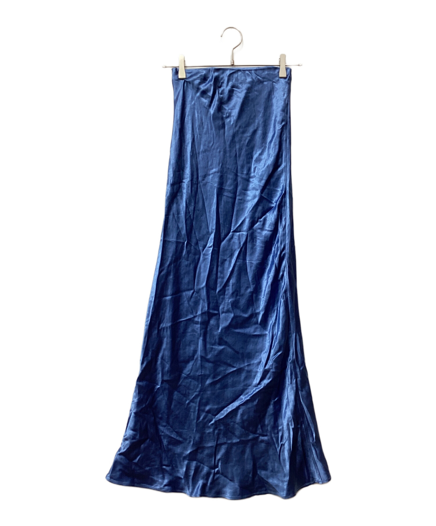 Enof ace long skirt ブルー M 【公式通販】