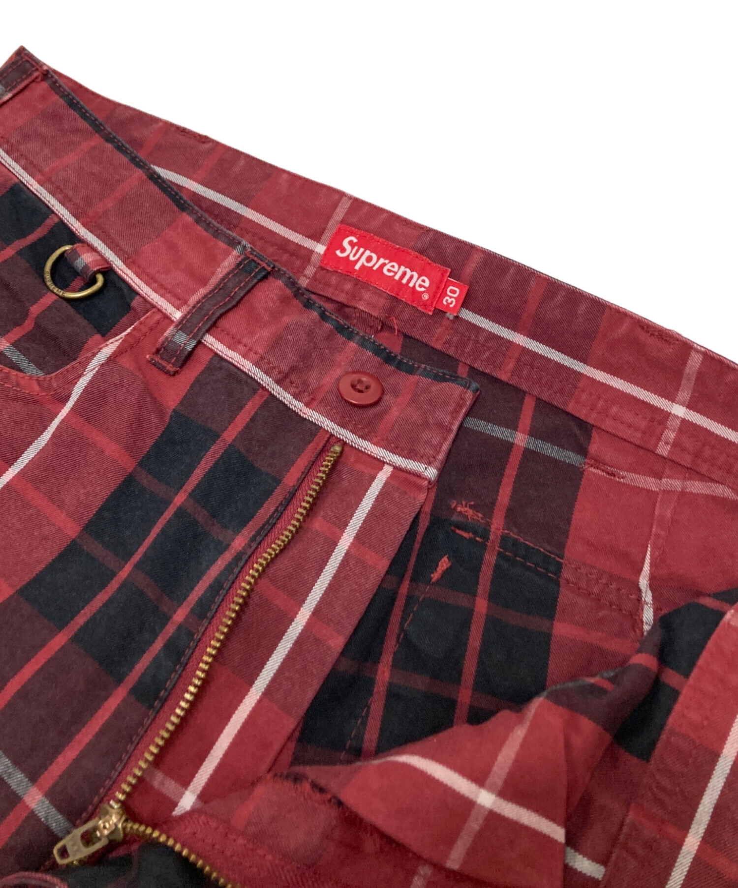 中古・古着通販】SUPREME (シュプリーム) Cargo Flight Pant レッド
