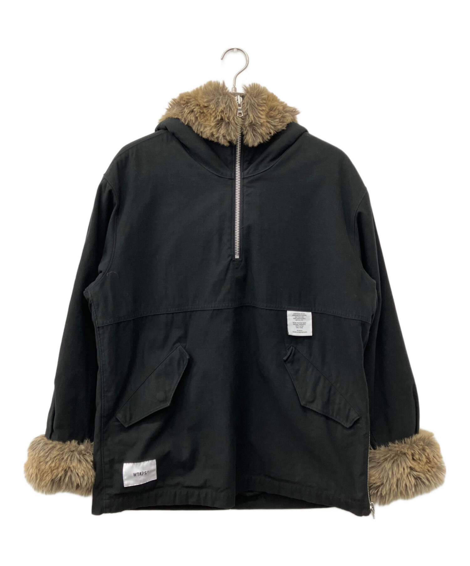 中古・古着通販】WTAPS (ダブルタップス) NARWHAL JACKET ブラック